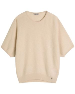 Herno Cashmere T-Shirt - Natural