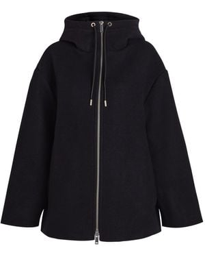 Studio Nicholson Etna Hooded Wool And Cashmere-Blend Jacket - Black