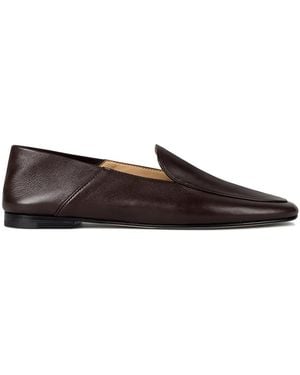 Dear Frances Gio Leather Loafers - Brown