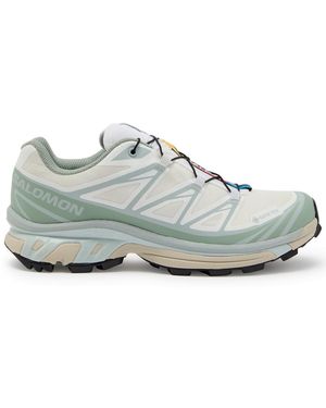 Salomon Xt-6 Gtx Panelled Mesh Trainers - White
