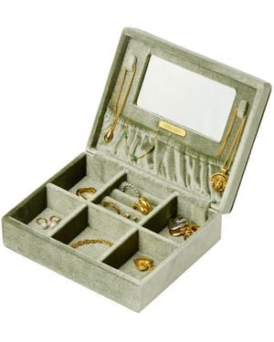 Missoma Velvet Jewelry Box - Green