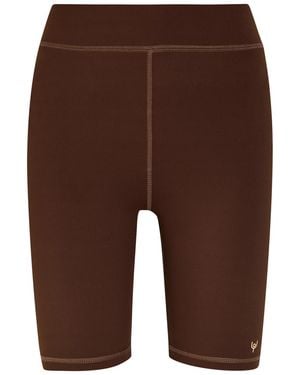 Now You Live Spa Youmove Shorts - Brown