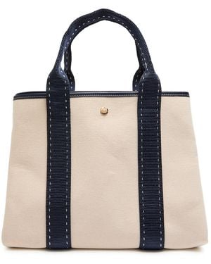 Rue de Verneuil Traversée L Sellier Canvas Tote Bag - Black