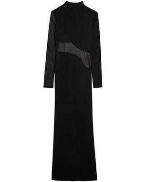 Alaïa Bodycon Cut-Out Dress - Black