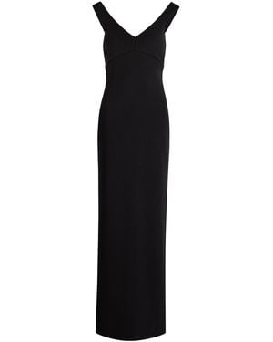 Solace London Nalani Crepe Maxi Dress - Black