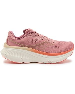 Saucony Guide 19 Mesh-Knit Sneakers - Pink