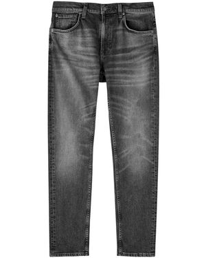 Nudie Jeans Lean Dean Slim-leg Jeans - Grey