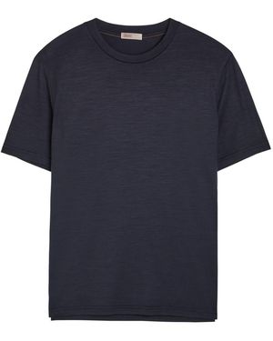 Herno Wool-Jersey T-Shirt - Blue