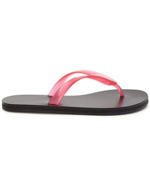 Ancient Greek Sandals Saionara Jelly Rubber Flip Flops - Pink