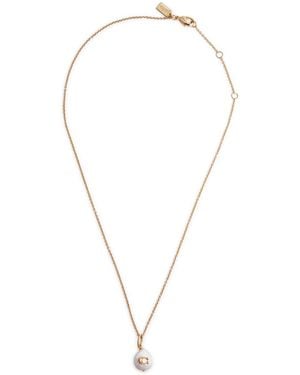 COACH Coin C -embellished Necklace - Multicolour
