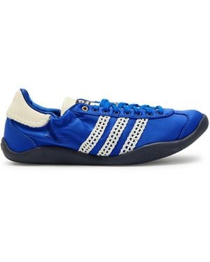 Wales Bonner Adidas X Karintha Satin Trainers - Blue