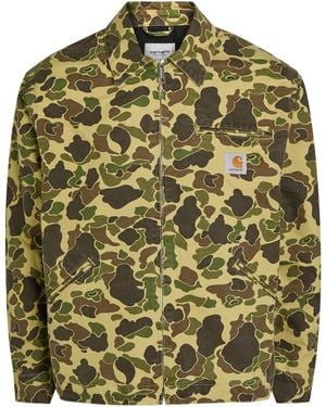 Carhartt Duck Detroit Canvas Jacket - Green