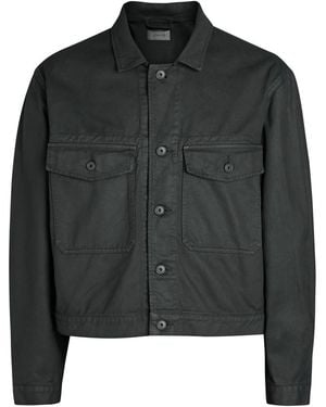 Lemaire Designer Denim Jacket It48 - Black