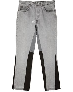 Jeanius Bar Atelier Panelled Flared Jeans - Grey