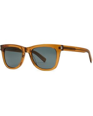 Saint Laurent Wayfarer-Style Sunglasses - Multicolour