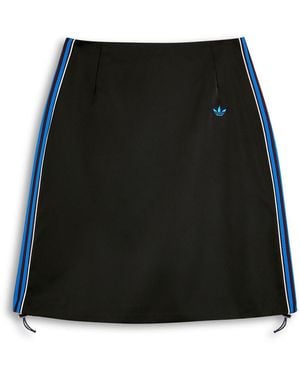 adidas X Wales Bonner Satin Midi Skirt - Black