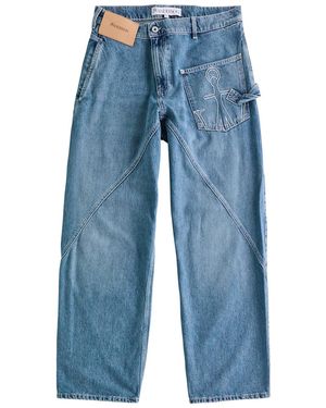 JW Anderson Baggy Fit Jeans for Men | Lyst