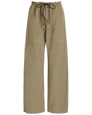 FRAME The Gallery Straight-Leg Pants - Natural