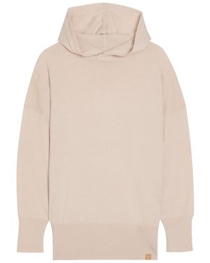 Now You Live Beeby Hooded Merino Wool Jumper - Natural