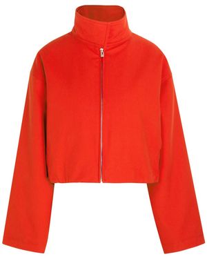 Alaïa Layered Padded Cotton Jacket