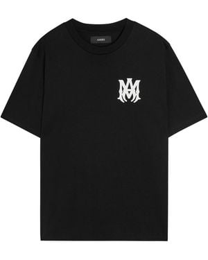 Amiri Core Logo-Print Cotton T-Shirt - Black