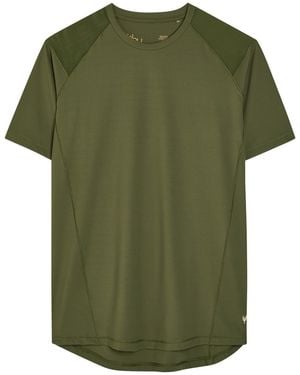 Now You Live Waterley Stretch-Jersey T-Shirt - Green