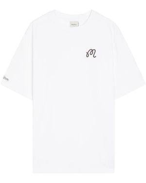 Malbon Bermuda Championship Printed Cotton T-Shirt - White