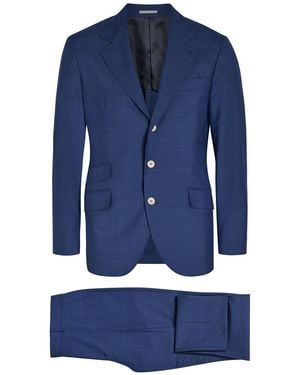 Brunello Cucinelli Wool Suit - Blue