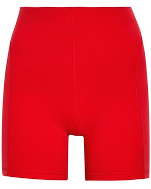 Literary Sport Neale Stretch-Jersey Shorts - Red