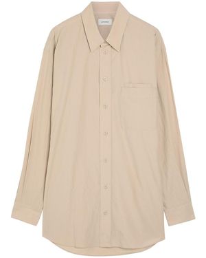 Lemaire Double-Pocket Cotton Shirt - Natural