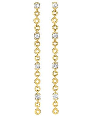 V By Laura Vann Laura Vann Lyla 18Kt Vermeil Drop Earrings - Metallic