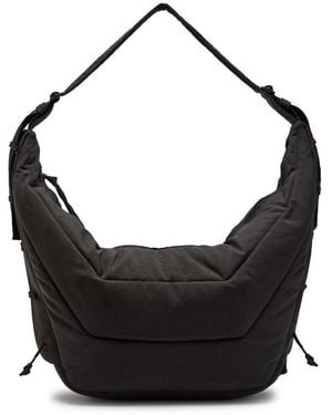 Lemaire Soft Game Large Quilted Nylon Canvas Bag - Black