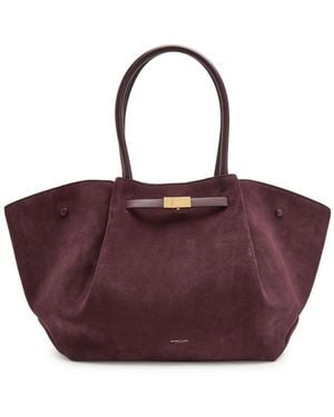 DeMellier London New York Suede Tote - Purple