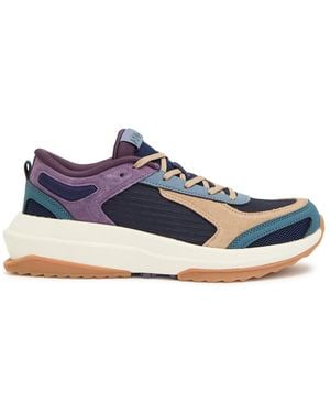 Athletic Propulsion Labs Jogger Panelled Mesh Trainers - Blue