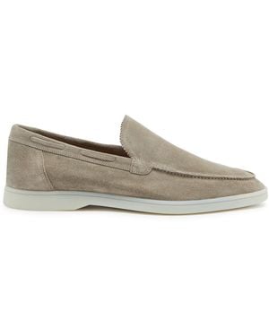 Aurélien Yacht Suede Loafers - Grey