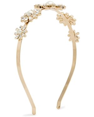 Rosantica Profumo Crystal-Embellished Headband - White