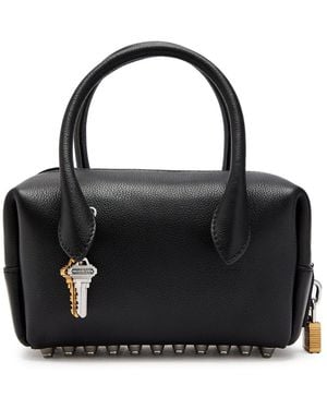 Alexander Wang Roux Small Leather Top Handle Bag - Black