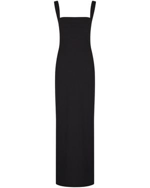 Solace London Joni Crepe Maxi Dress - Black