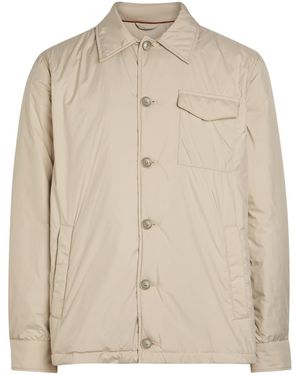 Herno Padded Shell Overshirt - Natural