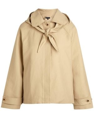 Sister Jane Galleria Hooded Cotton Jacket - Natural