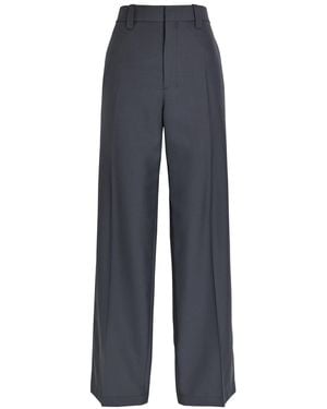 Lemaire Tailored Straight-Leg Trousers - Blue