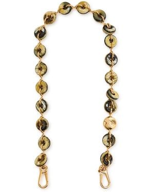 Loewe Donut Chain Bag Strap - White