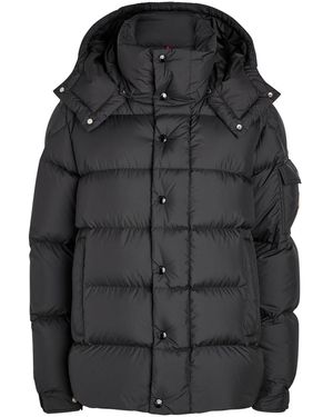 Moncler Maya 70 Hooded Quilted Shell Jacket - Black