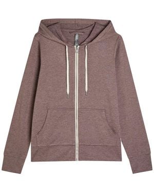 Vuori Halo Performance 2.0 Hooded Jersey Sweatshirt - Brown