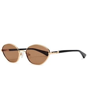 Le Specs Le Bebe Cat-Eye Sunglasses - Brown
