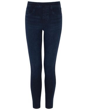 Spanx Jean-Ish Stretch- Leggings - Blue