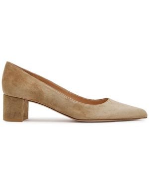 Gianvito Rossi Piper 45 Suede Pumps - Brown