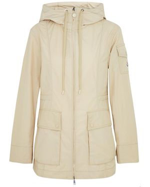 Moncler Leandro Hooded Shell Jacket - Natural