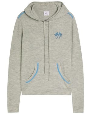 AN-Y1 H Vita Fine-Knit Hooded Cashmere Jumper - Grey