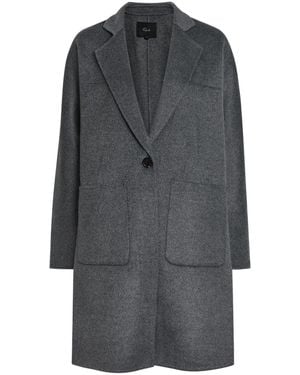 Rails Everest Wool-Blend Coat - Grey
